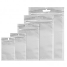 Σακουλάκια ασφαλείας Zip διάφανα/λευκά OEM 974